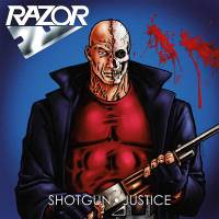 RAZOR - SHOTGUN JUSTICE (SPLATTER vinyl LP)