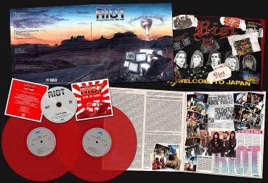 RIOT - ARCHIVES VOLUME FOUR: 1988-1989 (RED vinyl 2LP + DVD)