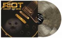 RIOT - ARMY OF ONE (CLEAR/BLACK MARBLED vinyl 2LP)