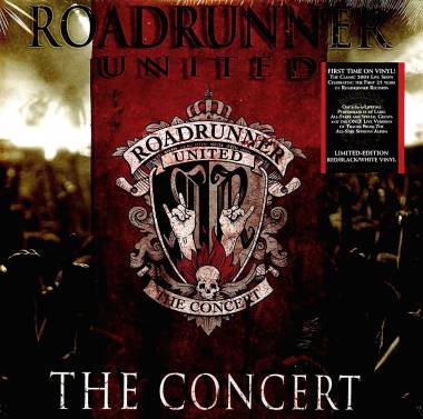 ROADRUNNER UNITED - THE CONCERT (RED/WHITE/BLACK vinyl 3LP)