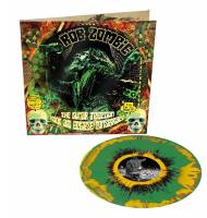ROB ZOMBIE - THE LUNAR INJECTION KOOL AID ECLIPSE CONSPIRACY (YELLOW/GREEN w/ BLACK INKSPOT SPLATTER vinyl LP)