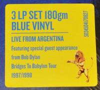 THE ROLLING STONES - BRIDGES TO BUENOS AIRES (BLUE vinyl 3LP)