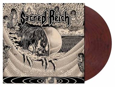 SACRED REICH - AWAKENING (CLEAR/RED-BROWN MARBLED vinyl LP)