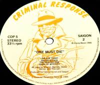 SAIGON - ONE MUST DIE (LP)