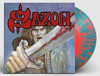 SAXON - SAXON (BLUE/RED SPLATTER vinyl LP)