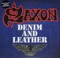 SAXON - DENIM AND LEATHER (COLOURED vinyl 2LP)