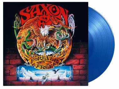 SAXON - FOREVER FREE (BLUE vinyl LP)