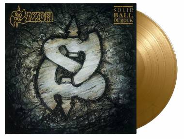 SAXON - SOLID BALL OF ROCK (GOLD vinyl LP)