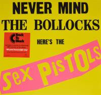 SEX PISTOLS - NEVER MIND THE BOLLOCKS HERE'S THE SEX PISTOLS (LP)