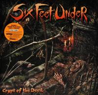 SIX FEET UNDER - CRYPT OF THE DEVIL (ORANGE/BROWN SPLATTERED vinyl) LP