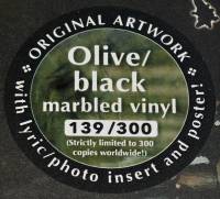 SIX FEET UNDER - MAXIMUM VIOLENCE (OLIVE/BLACK MARBLED vinyl LP)