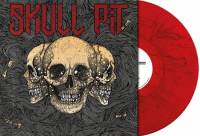 SKULL PIT - SKULL PIT (RED/BLACK MARBLED vinyl LP)