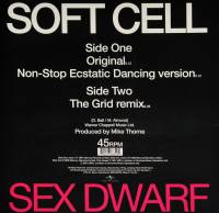 SOFT CELL - SEX DWARF (PINK vinyl 12")