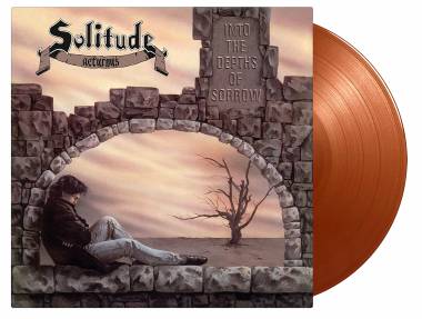 SOLITUDE AETURNUS - INTO THE DEPTHS OF SORROW  (GOLD/ORANGE MARBLED vinyl LP)