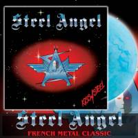 STEEL ANGEL - KISS OF STEEL (MARBLED vinyl LP)