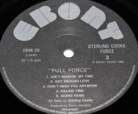 THE STERLING COOKE FORCE - FULL FORCE (LP)