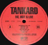 TANKARD - FAT UGLY & LIVE (LP)