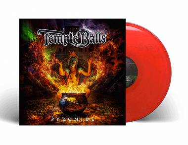 TEMPLE BALLS - PYROMIDE (RED vinyl LP)
