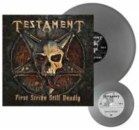 TESTAMENT - FIRST STRIKE STILL DEADLY (SILVER vinyl LP + 7")