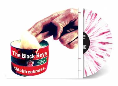THE BLACK KEYS - THICKFREAKNESS (RED SPLATTER vinyl LP)