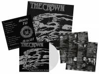 THE CROWN - DEATHRACE KING (CLEAR/WHITE MARBLED vinyl LP)