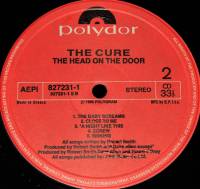 THE CURE - HEAD ON THE DOOR (LP)