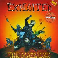 THE EXPLOITED - THE MASSACRE (ORANGE vinyl 2LP)