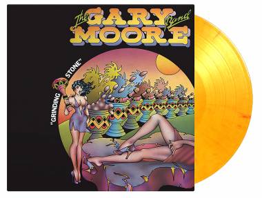 THE GARY MOORE BAND - GRINDING STONE (FLAMING vinyl LP)