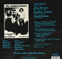 THE MODERN LOVERS - THE MODERN LOVERS (WHITE vinyl LP)