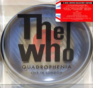 THE WHO - QUADROPHENIA: LIVE IN LONDON (2CD + DVD + BLU-RAY + BLU-RAY AUDIO BOX SET)