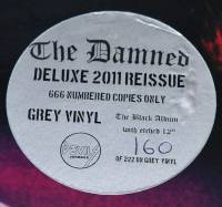 THE DAMNED - THE BLACK ALBUM (GREY vinyl LP + Etched 12")