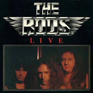 THE RODS - LIVE (MARBLED vinyl LP)
