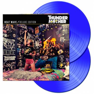 THUNDERMOTHER - HEAT WAVE (CLEAR BLUE vinyl 2LP)