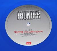 THUNDER - SHE'S SO FINE (BLUE vinyl 10")