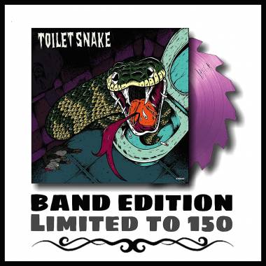 TOILET SNAKE - TOILET SNAKE (MAGENTA SHAPED 12"vinyl EP)