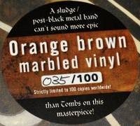 TOMBS - THE GRAND ANNIHILATION (ORANGE/BROWN MARBLED vinyl LP)