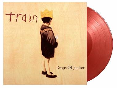TRAIN - DROPS OF JUPITER (RED & BLACK MARBLED vinyl LP)