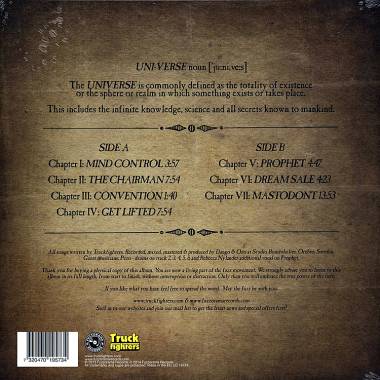 TRUCKFIGHTERS - UNIVERSE (CLEAR vinyl LP)