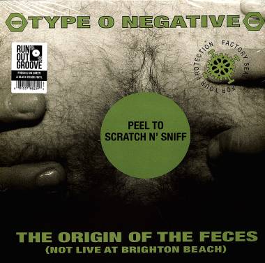 TYPE O NEGATIVE - THE ORIGIN OF THE FECES (GREEN/BLACK vinyl 2LP)