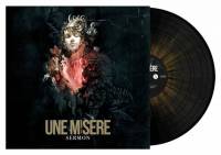 UNE MISERE - SERMON (BLACK w/ GOLD SPLATTER vinyl LP)