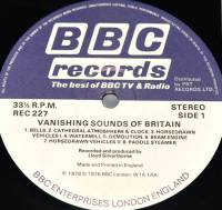 VANISHING SOUNDS IN BRITAIN (LP)