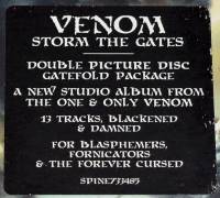 VENOM - STORM THE GATES (PICTURE DISC 2LP)