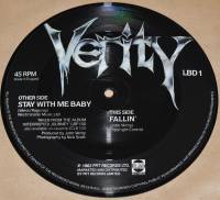 VERITY - STAY WITH ME BABY (PICTURE DISC 7")