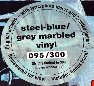 VOIVOD - WAR AND PAIN (STEEL-BLUE/GREY MARBLED vinyl LP)