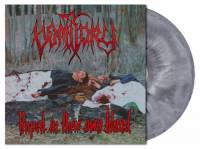 VOMITORY - RAPED IN THEIR OWN BLOOD (SILVER-GREY/BLACK MARBLED vinyl LP)