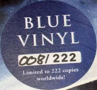 VULTURE - BEYOND THE BLADE (BLUE vinyl 7")