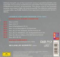 WILHELM KEMPFF - BEETHOVEN: COMPLETE PIANO SONATAS (8CD + BLU-RAY AUDIO BOX SET)