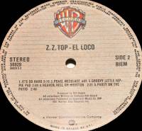 ZZ TOP - EL LOCO (LP)